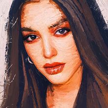 She is Celine Farach - My Project in Portrait Painting by Rod Lovell. Pencil Drawing, Design, Traditional illustration, Advertising, Drawing, Portrait Drawing, Realistic Drawing, Artistic Drawing, Digital Drawing, Figure Drawing, Colored Pencil Drawing, Portrait Photograph, Portfolio Development, Self-Portrait Photograph, Painting, Watercolor Painting, Acr, lic Painting, Oil Painting, Digital Painting, Gouache Painting, Matte Painting, Decorative Painting, Digital Illustration, Fashion Illustration	, Br, ing, Identit, Br, Strateg & Instagram Photograph project by Rod Lovell - 06.16.2023