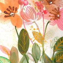 My project for course: Artistic Floral Watercolor: Connect with Nature. Un progetto di Illustrazione tradizionale, Pittura, Pittura ad acquerello e Illustrazione botanica di Vanessa Wagner - 19.06.2023