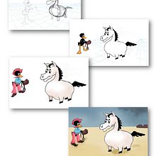 My project for course: Drawing Animal Characters with Human Personalities. Traditional illustration, Character Design, Drawing, and Digital Illustration project by S. Teabo - 06.19.2023