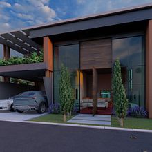 Meu projeto do curso: Design de ambientes de luxo Ein Projekt aus dem Bereich Innenarchitektur, Innendesign, Dekoration von Innenräumen, Innenarchitektur und Raumgestaltung von Phellype Pinho - 27.05.2023