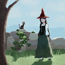 My project for course: Lighting Principles for Digital Painting. Traditional illustration, Digital Illustration, and Digital Painting project by Thalya Dantas - 06.20.2023