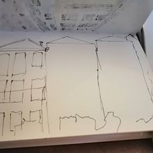 Valparaiso. Traditional illustration, Architecture, Pencil Drawing, Artistic Drawing, and Sketchbook project by jorge_schweitzer - 06.20.2023