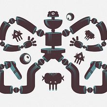 Assembly Operation | vito mammano. Un proyecto de Ilustración tradicional, Ilustración vectorial y Creatividad de Vito Mammano - 18.03.2017