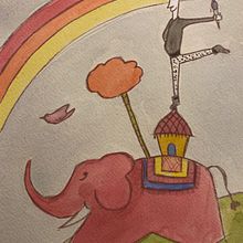 Mi proyecto del curso: Técnicas de ilustración con acuarela y gouache. Un projet de Illustration traditionnelle, Beaux Arts, Peinture, Aquarelle, Illustration jeunesse , et Peinture gouache de Ester Piscore - 22.06.2023