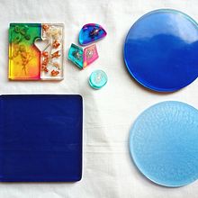 Mi proyecto del curso: Técnicas decorativas y color aplicado a la resina. Un projet de Création d'accessoires, Artisanat, Design, Fabrication de mobilier, Design d'intérieur, Conception de produits, DIY , et Théorie des couleurs de Eddy Quinatoa - 20.06.2023