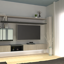 Parete - Living - Milano. Architecture, Interior Architecture & Interior Design project by Roberto Sarcina - 06.22.2023