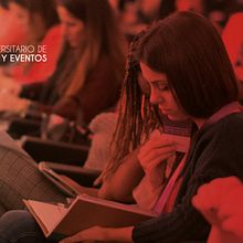 Branding y logotipo Congreso de Comunicación y Eventos Madrid. Un progetto di Design, Illustrazione tradizionale e Pubblicità di Nayra Santamaría - 01.01.2018