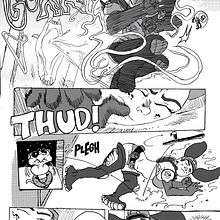 Duckling Star: my Sci-fi comedy Manga. Projekt z dziedziny Komiks, Trad, c, jna ilustracja, Projektowanie postaci i  Animacja użytkownika Daniel McGuiness - 22.06.2023
