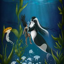 Beneath the Waves . % Cherisa tarafından hazırlanan Dijital İllüstras, Ve on projesi - 06.22.2023