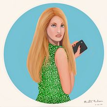 My project for course: Female Character Portraits in Procreate. Traditional illustration, Digital Illustration, and Digital Drawing project by Marta Nielsen - 07.17.2023
