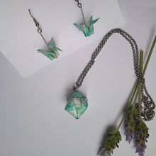 Mi proyecto del curso: Creación de bisutería de papel con técnicas de origami. Accessor, Design, Arts, Crafts, Jewelr, Design, Paper Craft, Fashion Design, and DIY project by Carolina Capurro - 06.20.2023