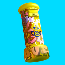 Love Post. Traditional illustration, Digital Illustration, 3D Modeling, and 3D project by Bob McPhee - 06.23.2023