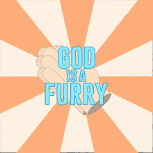 GOD IS A FURRY. Motion Graphics, Animation, T, pograph, 3D Animation, Kinetic T, and pograph project by Jovahn Fortis - 06.23.2023