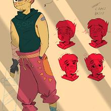Meu projeto do curso: Desenho de personagens repletos de carisma (Max, um jovem de 15 anos , que mora em uma cidade estranha ,no deserto do Arizona. . Un progetto di Character design, Bozzetti, Disegno, Stor, telling, Stor, board, Disegno artistico e Narrativa di João Victor Oliveira Silva - 12.06.2023