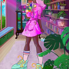 Living work of Art . Traditional illustration, Stor, telling, and Digital Illustration project by Sarah Bingham - 06.24.2023