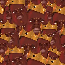 The Notorious B.I.G. . Ilustração tradicional, Publicidade, Design, Direção de arte, Design de personagens, Design gráfico, Ilustração vetorial, Criatividade, Desenho, Design de cartaz, Ilustração digital, Desenho de retrato, Desenho artístico, Design digital, e Desenho digital projeto de Rafael RDS - 24.06.2023