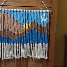 Mi proyecto del curso: Creación de tapices de macramé inspirados en la naturaleza desde cero. Macramé, and Textile Design project by namuris - 06.24.2023