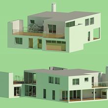 Mi proyecto del curso: Diseño y modelado arquitectónico 3D con Revit. 3D, Architecture, Interior Architecture, 3D Modeling, Digital Architecture, and ArchVIZ project by giaroligisel - 06.19.2023