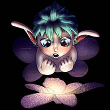 Puck finding the Eros flower ✨ ~ A midsummer night's dream by Shakespeare . Un progetto di Illustrazione tradizionale, Disegno, Disegno digitale, Disegno artistico, Illustrazione digitale e Pittura digitale di Irlanda Pineda - 20.06.2023