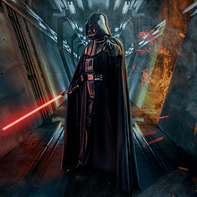 Ambientação com Darth Vader. Un proyecto de Diseño gráfico, Dirección de arte y Post-producción fotográfica		 de Danilo Guarino Ferreira - 09.03.2022