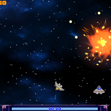 Tough Little Space Shooter. Un projet de Animation 2D, Jeux vidéo, Conception de jeux vidéo , et Développement de jeux vidéo de Marco Pritzi - 25.06.2023