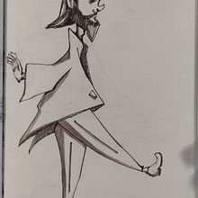 Mon projet du cours : Création de personnages à l'aide de l'anatomie stylisée. Un progetto di Illustrazione tradizionale, Character design, Disegno e Disegno anatomico di naoa_naval - 25.06.2023