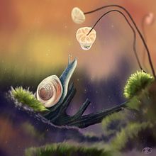 My project for course: Atmospheric Scenes in Procreate: Paint with Color and Light. Traditional illustration, and Digital Illustration project by Haleana Knights - 06.24.2023