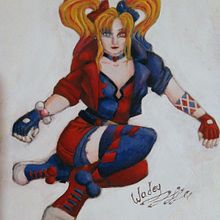 Mi proyecto del curso: Ilustración de personajes en acrílico. Traditional illustration, Character Design, Painting, Comic, Acr, and lic Painting project by Nelly Santana - 06.22.2023