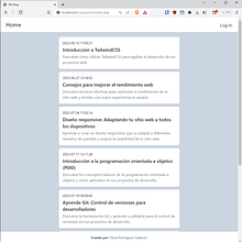 Mi proyecto del curso: Introducción al desarrollo web con PHP. Programming, IT, and Web Development project by Elena Rodríguez - 06.26.2023