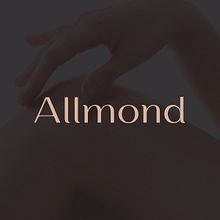 Allmond Visual Identity - Beauty Products. Un progetto di Direzione artistica, Br, ing, Br, identit e Packaging di Ehsan Moradi - 26.06.2023