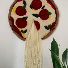 Mi proyecto del curso: Creación de tapices con pistola tufting, fieltrado y bordado. Accessor, Design, Arts, Crafts, Embroider, Decoration, Interior Decoration, Fiber Arts, Punch Needle, and Textile Design project by Roma Y. - 06.26.2023
