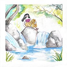 Mi proyecto del curso: Ilustración en acuarela con influencia japonesa. Un projet de Illustration traditionnelle, Dessin , et Aquarelle de Fernanda Loman - 27.06.2023