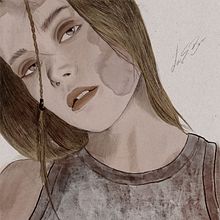 Mi proyecto del curso: Retrato ilustrado con Procreate. Traditional illustration, Vector Illustration, Digital Illustration, and Portrait Drawing project by Luis Santana - 06.27.2023
