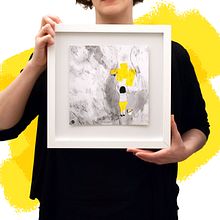 The Yellow Painter - Print. Un projet de Illustration traditionnelle de Katha Baumgartner - 27.06.2023