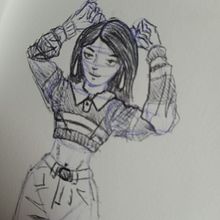 Practicas. Drawing, Character Design, and Artistic Drawing project by kratosskj - 06.27.2023