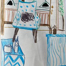 My project for course: Exploratory Sketchbook: Find Your Drawing Style. Un progetto di Illustrazione tradizionale, Bozzetti, Creatività, Disegno, Pittura ad acquerello, Sketchbook e Pittura gouache di Vanessa Wagner - 27.06.2023