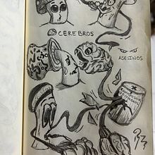Mi Proyecto del curso: Diario de dibujo: crea personajes fantásticos. Character Design, Sketching, Pencil Drawing, Drawing, and Sketchbook project by Javier Narváez Esquivel (Reivaj Zeavran) - 06.17.2023