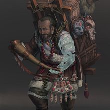 YENSHE. Traditional illustration, Character Design, Digital Illustration, Concept Art, Digital Drawing, and Digital Painting project by Guillermo Redondo Canteli - 05.22.2023