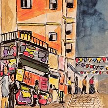 Paisajes Varios. Painting, Watercolor Painting, and Traditional illustration project by Maria Lujan Gardella - 06.28.2023