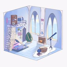 Mi proyecto del curso: Desarrollo visual desde cero: ilustra escenarios imaginarios. Un progetto di Disegno, Illustrazione digitale, Arte concettuale e Disegno digitale di Nuria - 28.06.2023