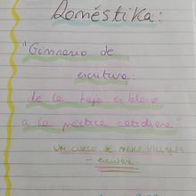 Mi proyecto del curso: Gimnasio de escritura: de la hoja en blanco a la práctica cotidiana. Writing, Creativit, Stor, telling, Narrative, and Creative Writing project by mnurizar - 06.28.2023