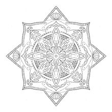 Mijn project van de cursus: De kunst van het tekenen van mandala's: maak geometrische patronen. Drawing & Ink Illustration project by Jolanda Klein - 06.28.2023