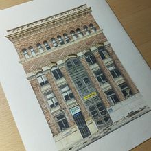 35 King Street, Bristol . Arte plastice, Arhitectură și Desen în creion colorat de Daniel Ojeda Ubeda - 06.29.2023
