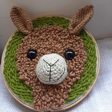 Mi proyecto del curso: Punch needle y crochet: crea personajes únicos. Arts, Crafts, To, Design, Embroider, Fiber Arts, DIY, Crochet, Punch Needle, and Textile Design project by myresvel - 06.29.2023