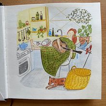 Mein Abschlussprojekt für den Kurs: Skizzenbuch-Übungen für künstlerisches Wachstum. Un proyecto de Ilustración tradicional, Bellas Artes, Bocetado, Dibujo y Sketchbook de Maria Haas - 30.06.2023