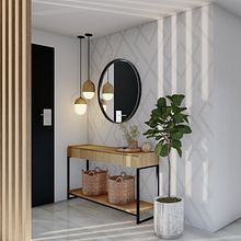 Diseño de zonas de lectura y recibidor en estilo orgánico moderno. Ein Projekt aus dem Bereich Architektur, Innendesign und Innenarchitektur von johanaestefania1 - 28.06.2023