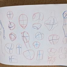 Mi proyecto del curso: Técnicas de dibujo en sketchbook para principiantes. Character Design, Sketching, Pencil Drawing, Drawing, and Sketchbook project by Marina Mejia - 07.01.2023