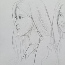 My project for course: Portrait Sketchbooking: Explore the Human Face. Un proyecto de Bocetado, Dibujo, Dibujo de Retrato, Dibujo artístico y Sketchbook de Brian Daza - 01.07.2023