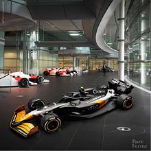 McLaren F1 concept 2023. 3D, and 3D Modeling project by tnk.tonialcaraz - 07.02.2023