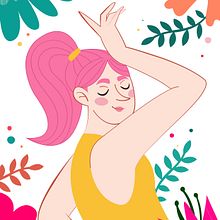| Feeling good. Traditional illustration, and Digital Illustration project by Laura K - 07.02.2023